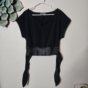 Chic Black Women's Top